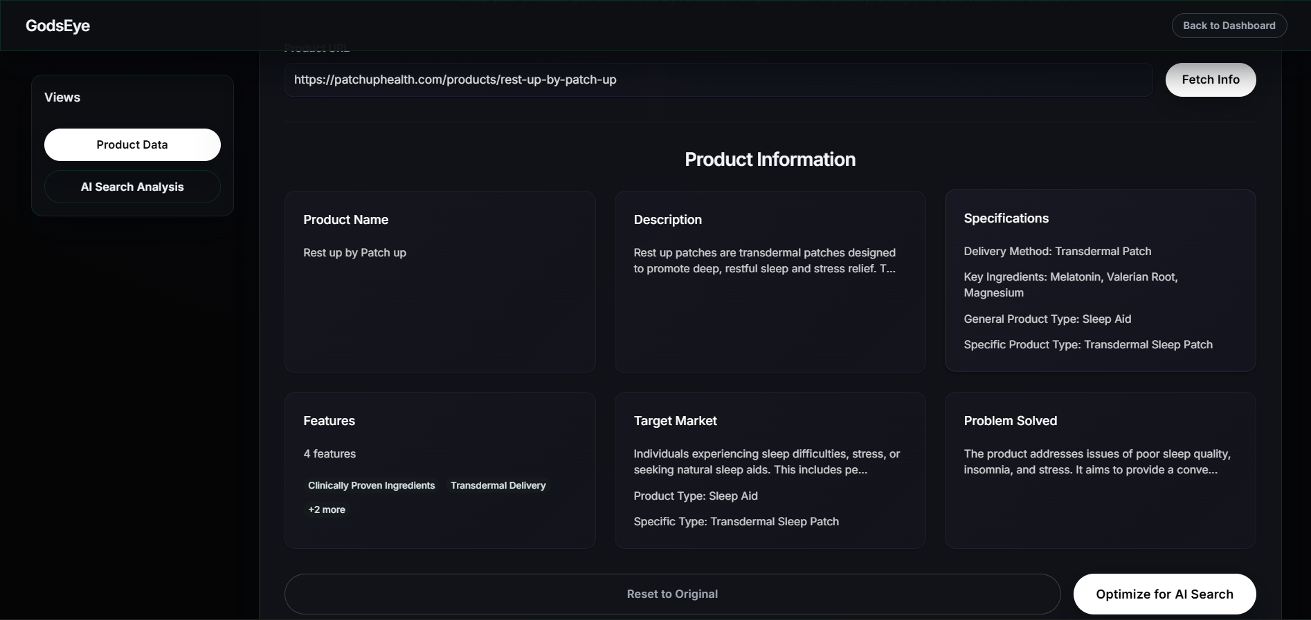 Edit and enrich product information in seconds screenshot